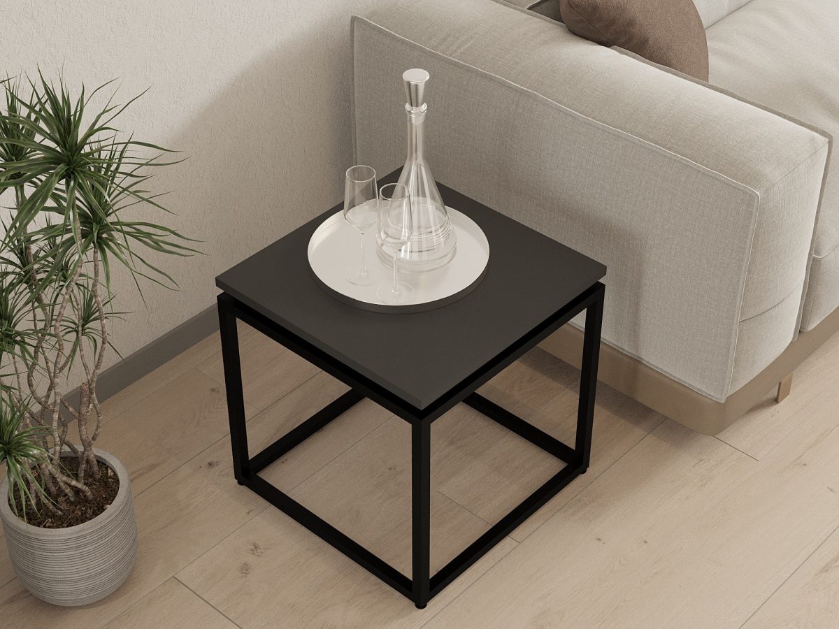 Leylak - Black – Маса за кафе - Image 2