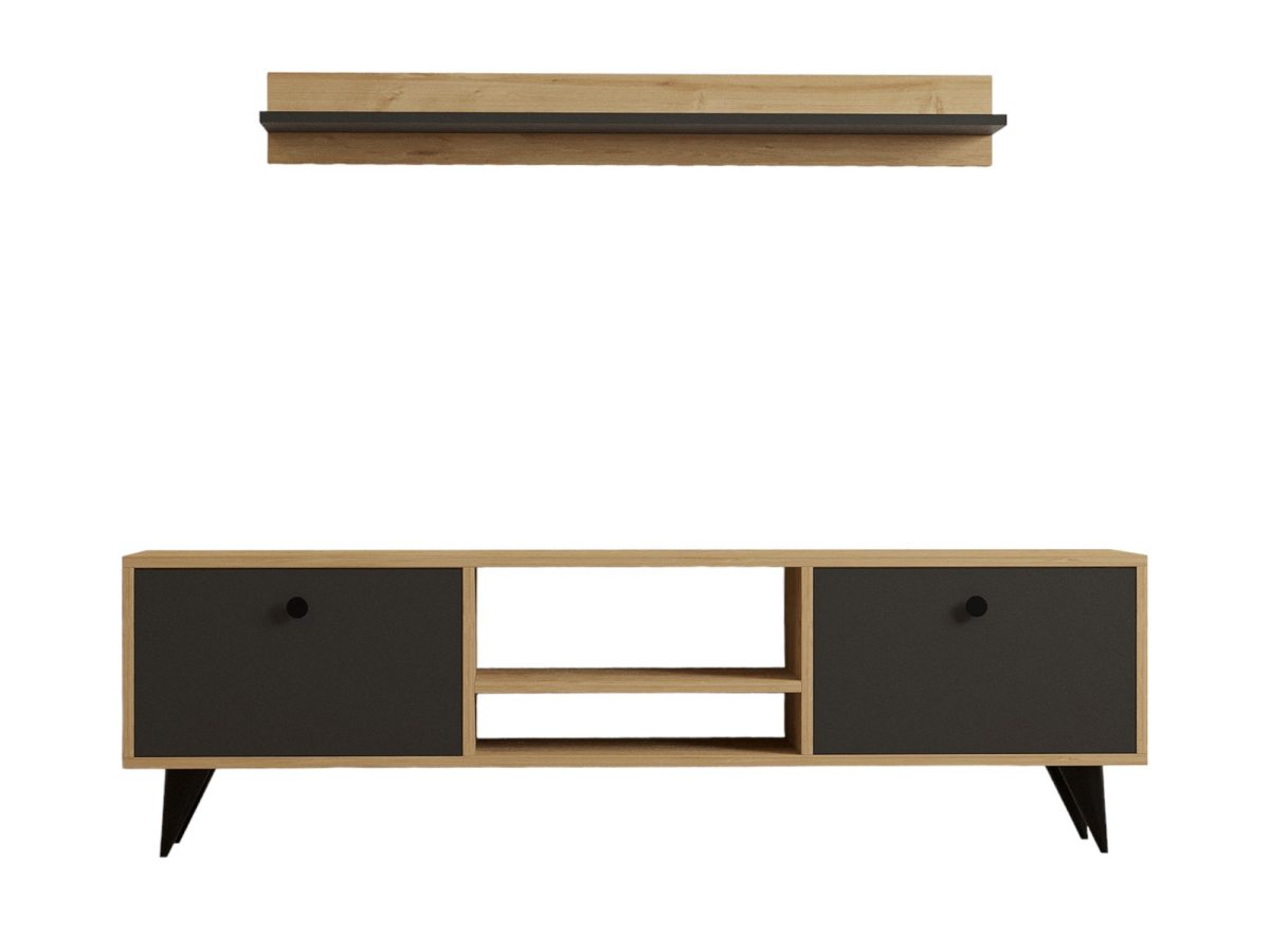Sliva - Sapphire, Anthracite – ТВ комода - Image 5