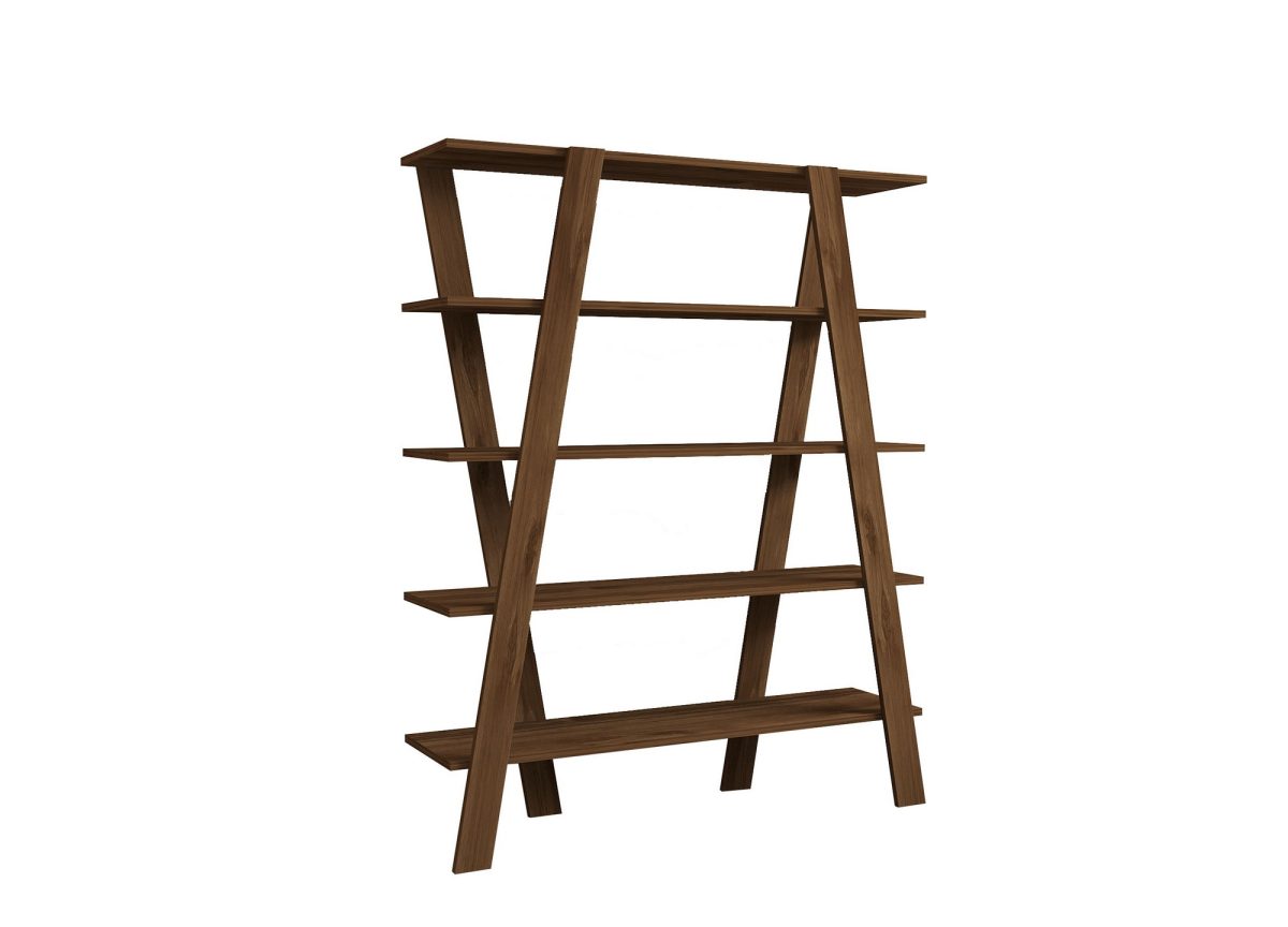 Conde - Walnut – Полица за книги - Image 4