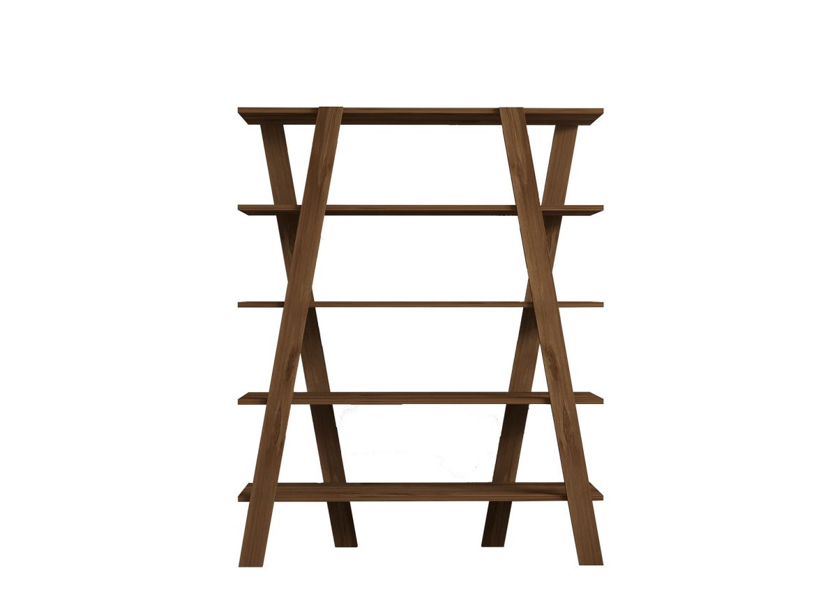 Conde - Walnut – Полица за книги - Image 5