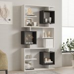 Icardi - White, Anthracite – Полица за книги