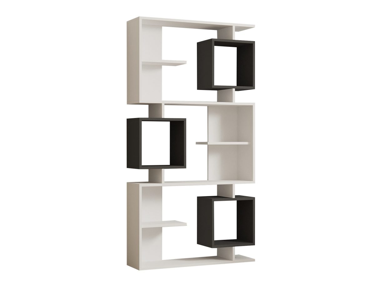 Icardi - White, Anthracite – Полица за книги - Image 4