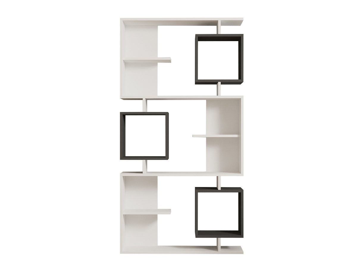 Icardi - White, Anthracite – Полица за книги - Image 5