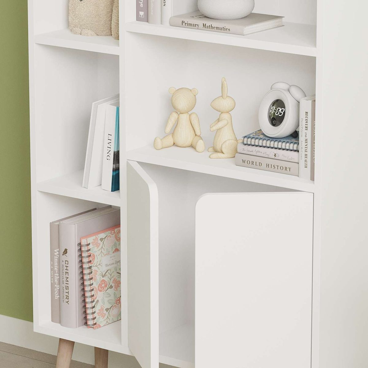 Lumo - White – Полица за книги - Image 3