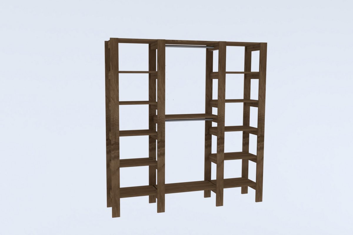 City - Walnut – Гардеробер - Image 3