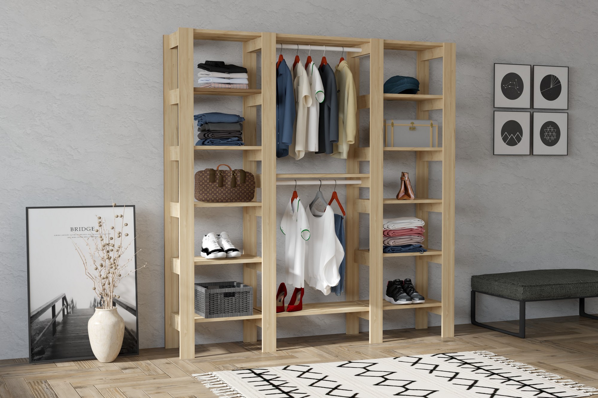 835PUQ610320-201.jpg City - Sapphire – Гардеробер - Image 1