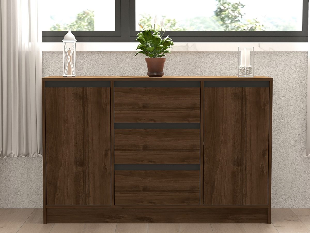 Onat - Walnut, Anthracite – Конзола - Image 3
