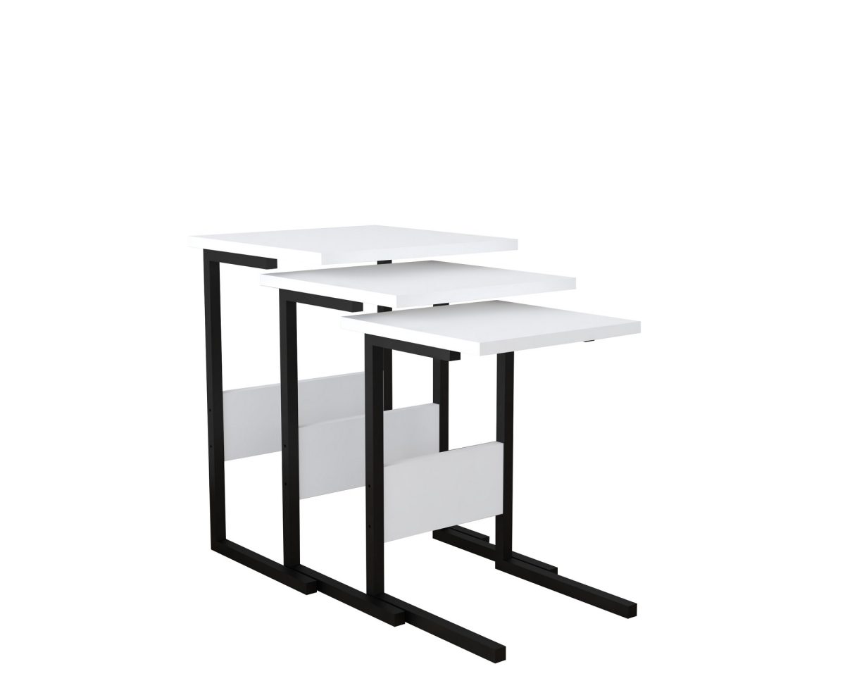 Sali - Black, White – Табела за гнездење (3 парчиња) - Image 3