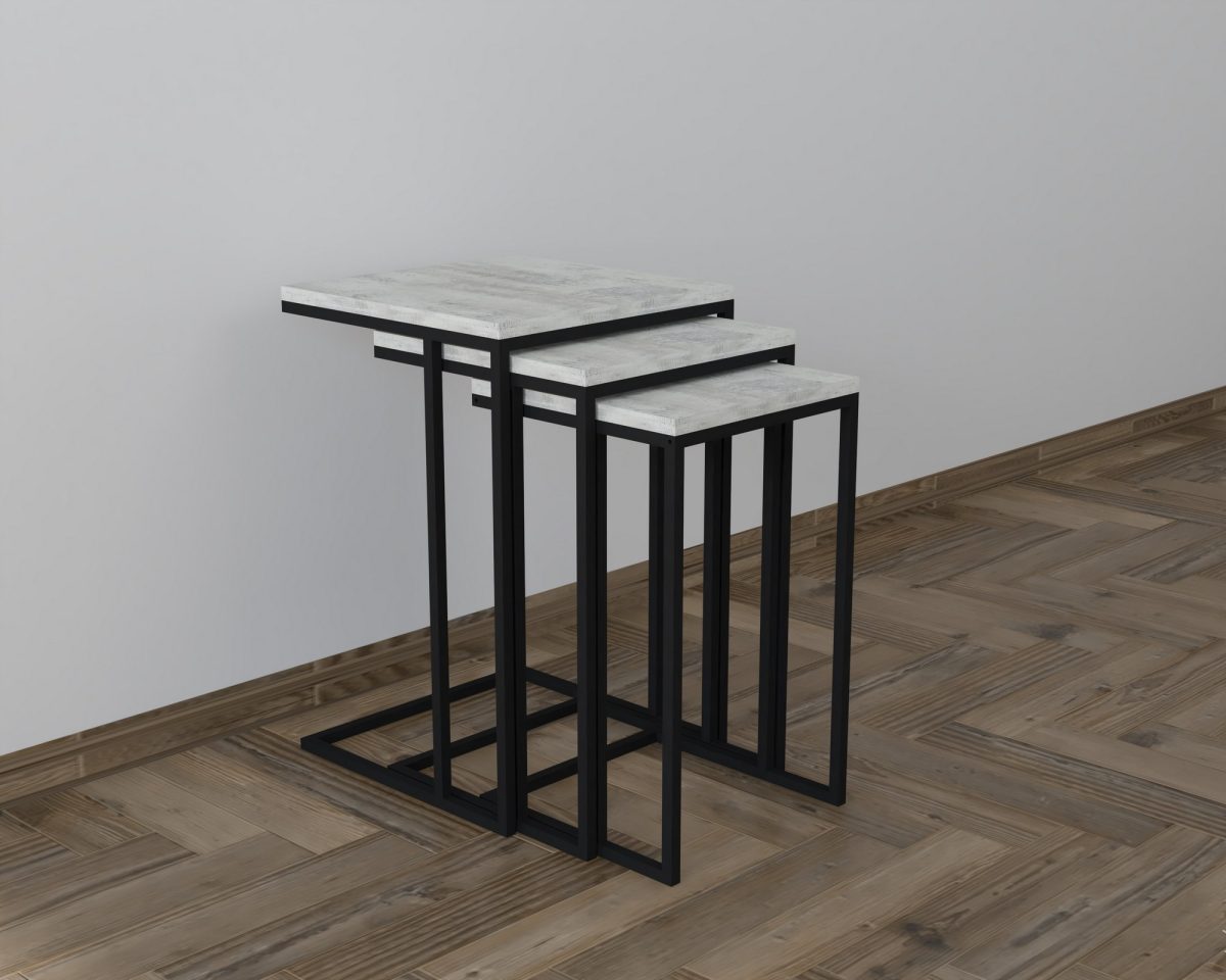 Stoli - Black, Cyrstal – Табела за гнездење (3 парчиња) - Image 2