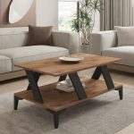 Tabla - Anthracite, Atlantic Pine – Маса за кафе