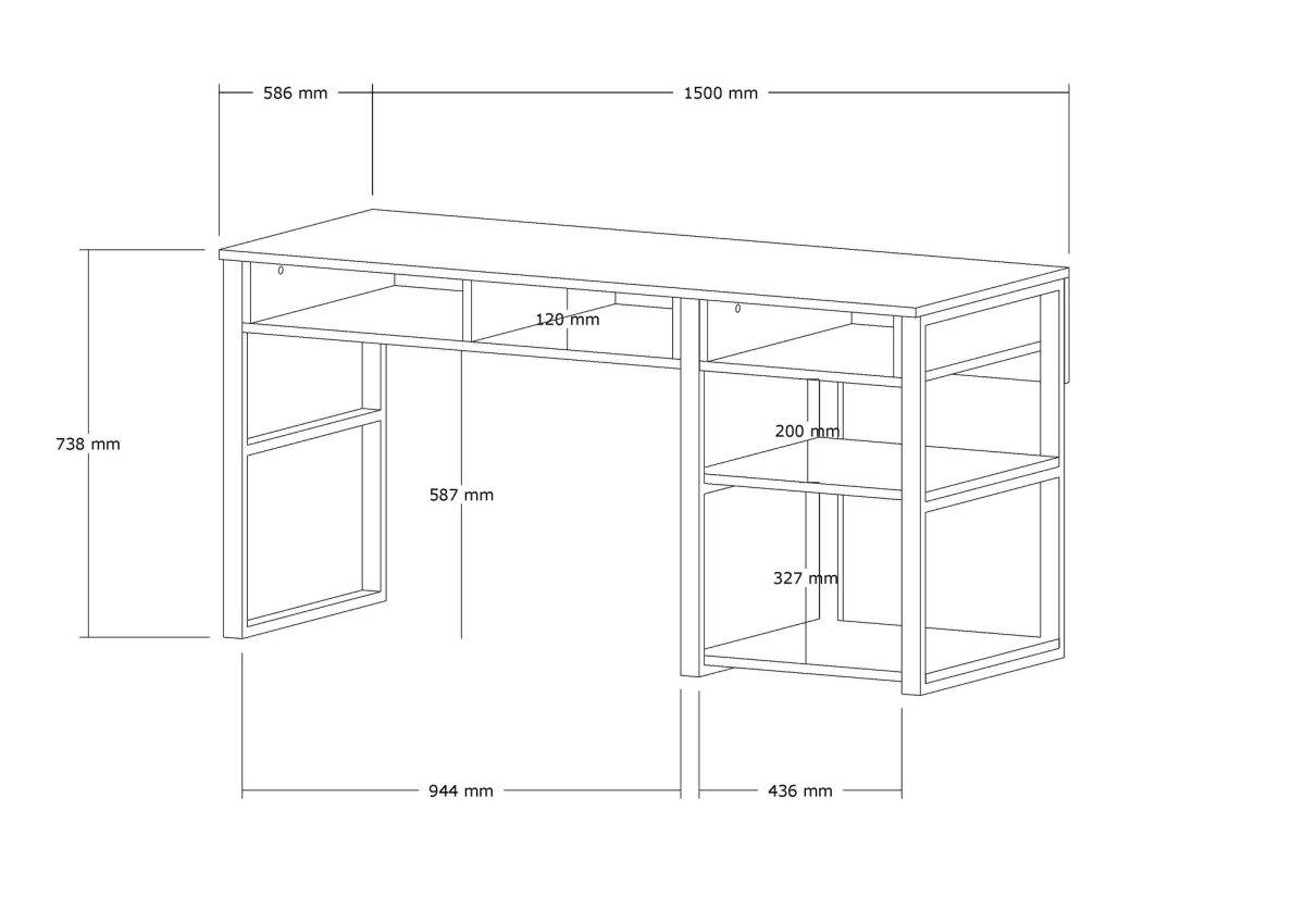 Emro - White Gold – Канцелариско биро - Image 6