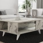 Yuka - Freesia Marble – Маса за кафе