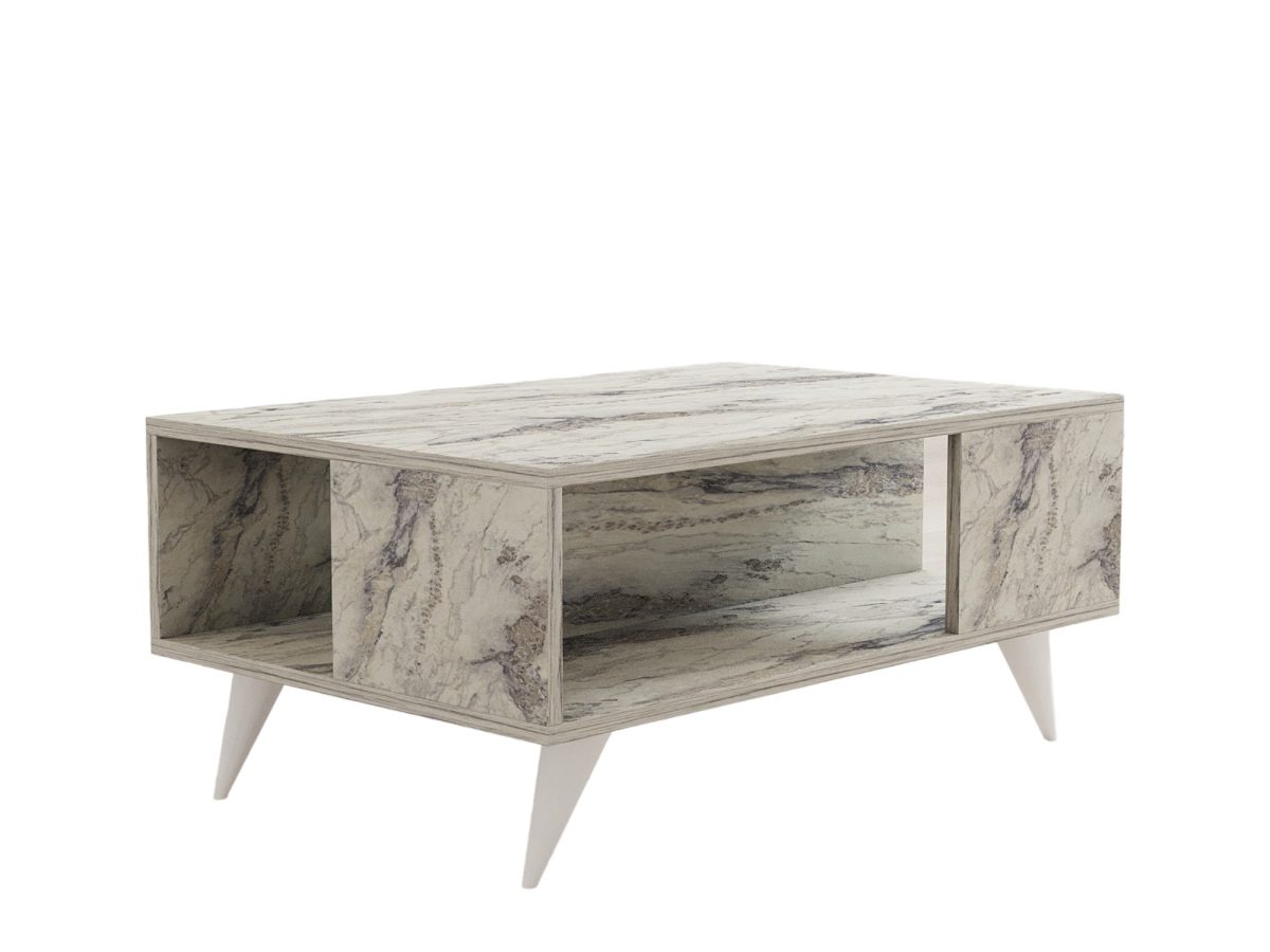 Yuka - Freesia Marble – Маса за кафе - Image 4