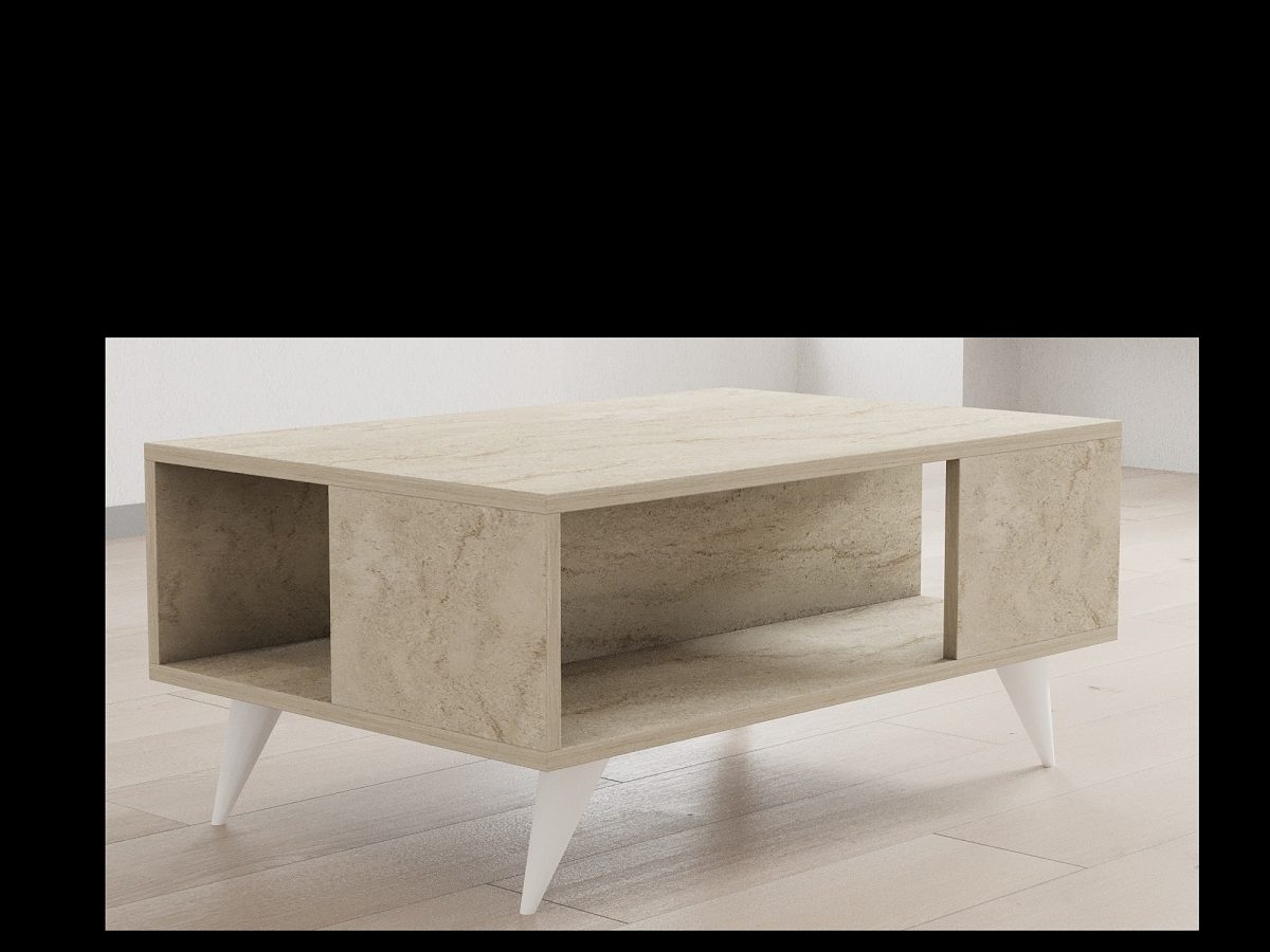 Yuka - Travertine – Маса за кафе - Image 4