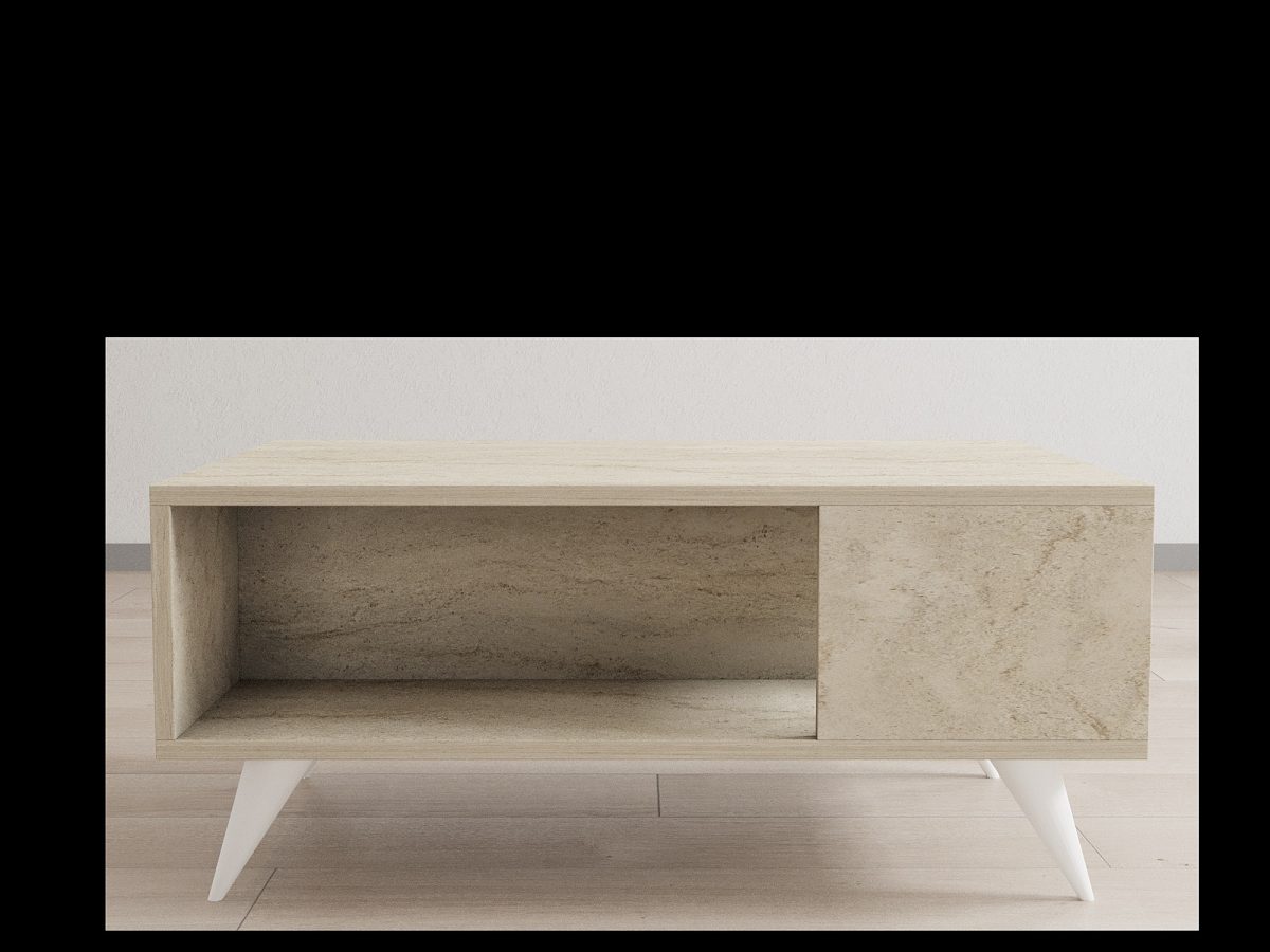 Yuka - Travertine – Маса за кафе - Image 5