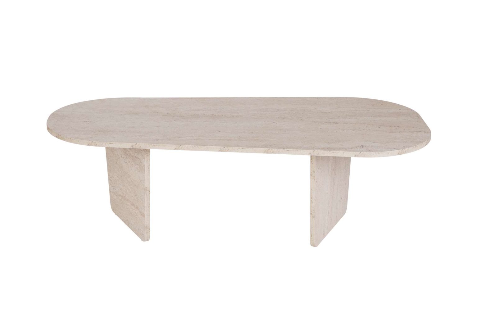 Ovalis - Travertine – Маса за кафе - Image 7