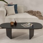 Ovalis - Wood Black – Маса за кафе