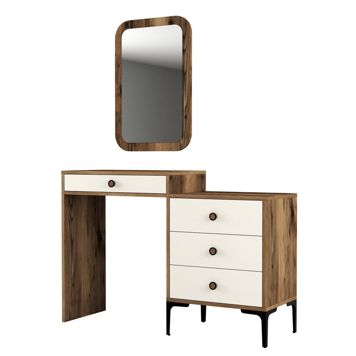 Lizbon 547 - Walnut, Cream – Шминкерница - Image 6