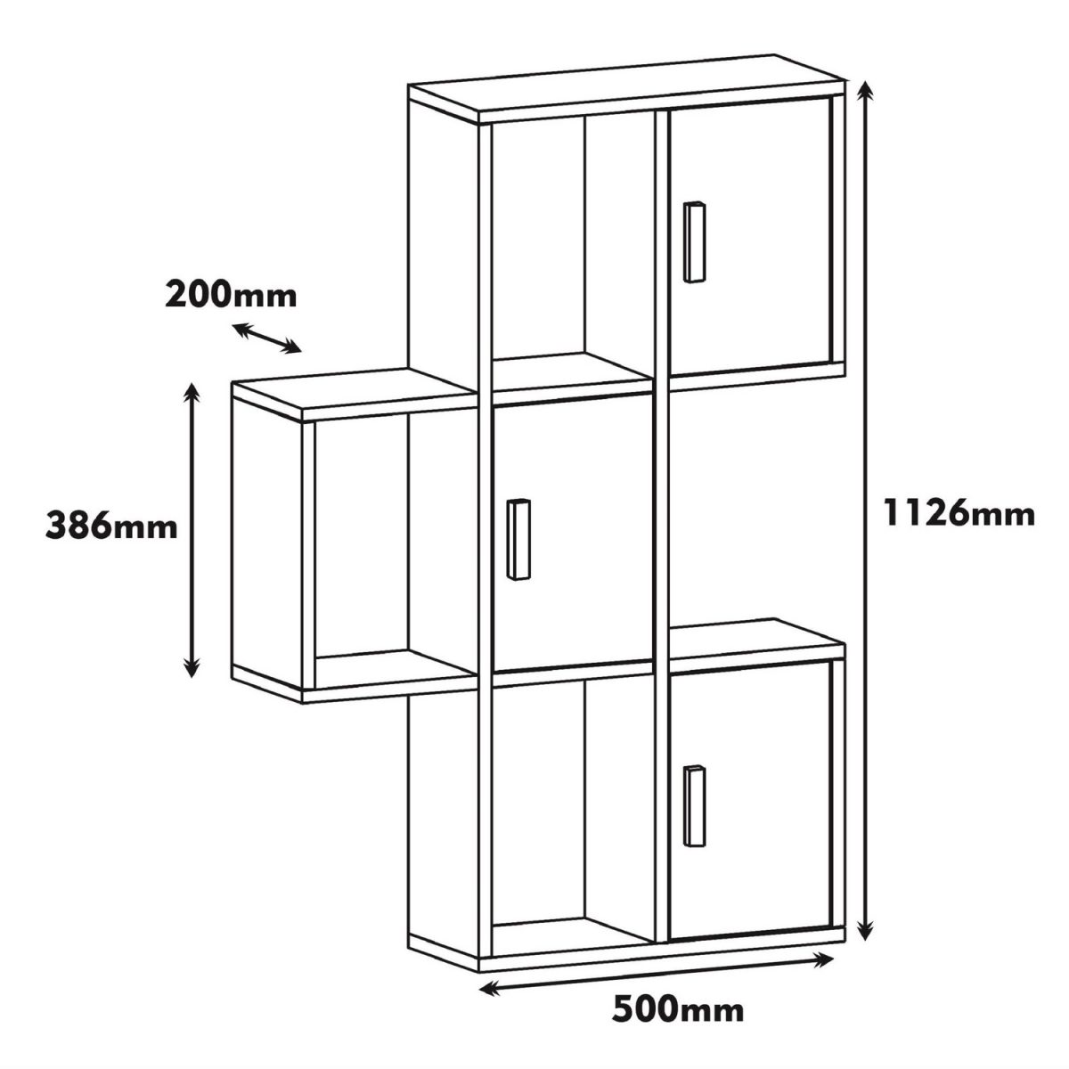 Flora - Walnut, Yellow – Ѕидна полица - Image 6