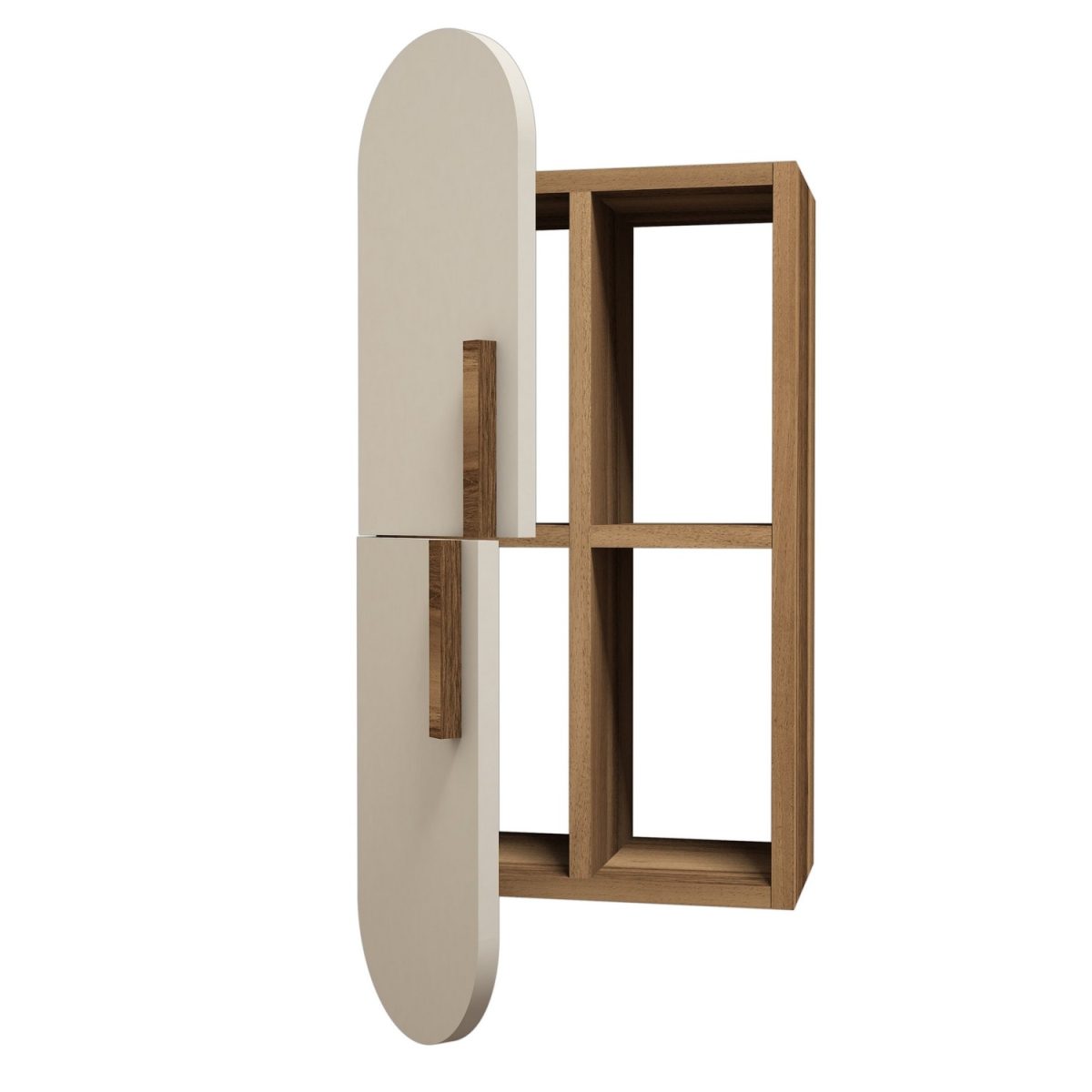 Rose - Walnut, Cream – Ѕидна полица - Image 4