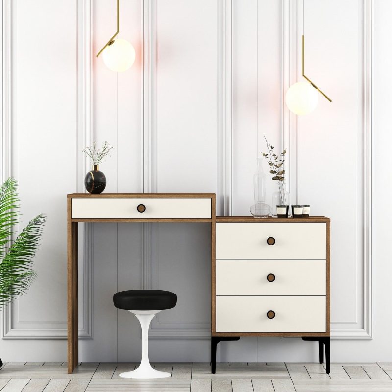 Lizbon 554 - Walnut, Cream – Шминкерница