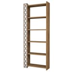 City - Walnut, White – Полица за книги - Image 3