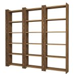 City 3 - Walnut, Walnut – Полица за книги - Image 3