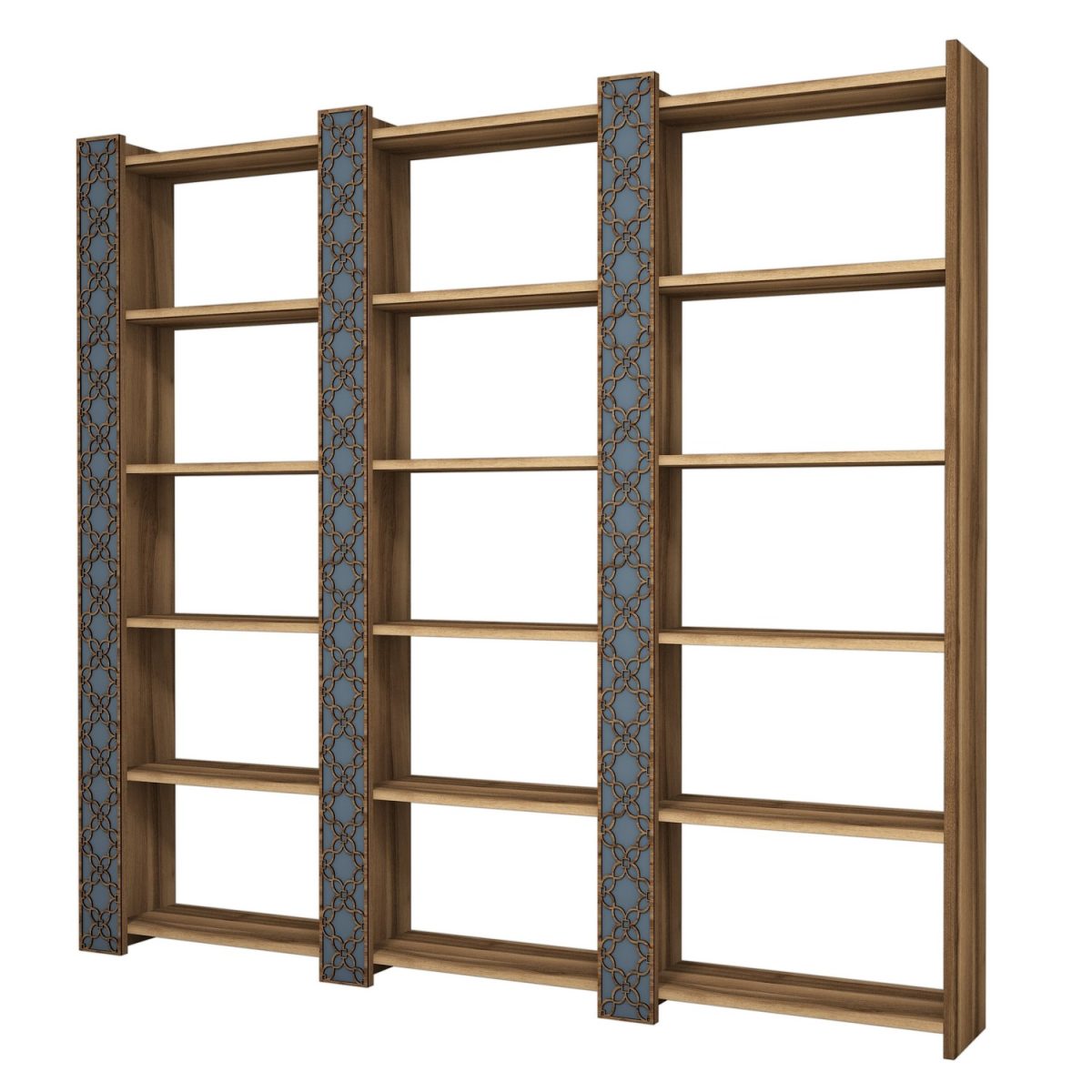 City 3 - Walnut, Chalcedony – Полица за книги - Image 3