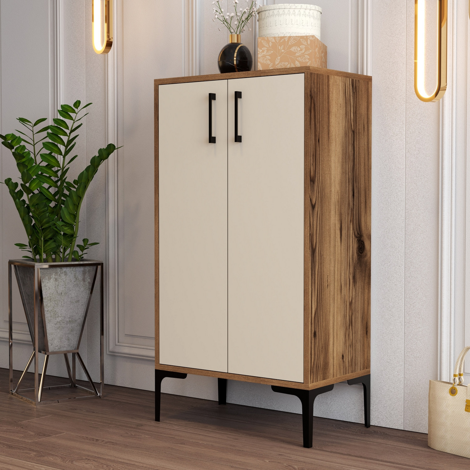 845HCT411020-201.jpg Prag - Walnut, Cream – Чевларник - Image 1