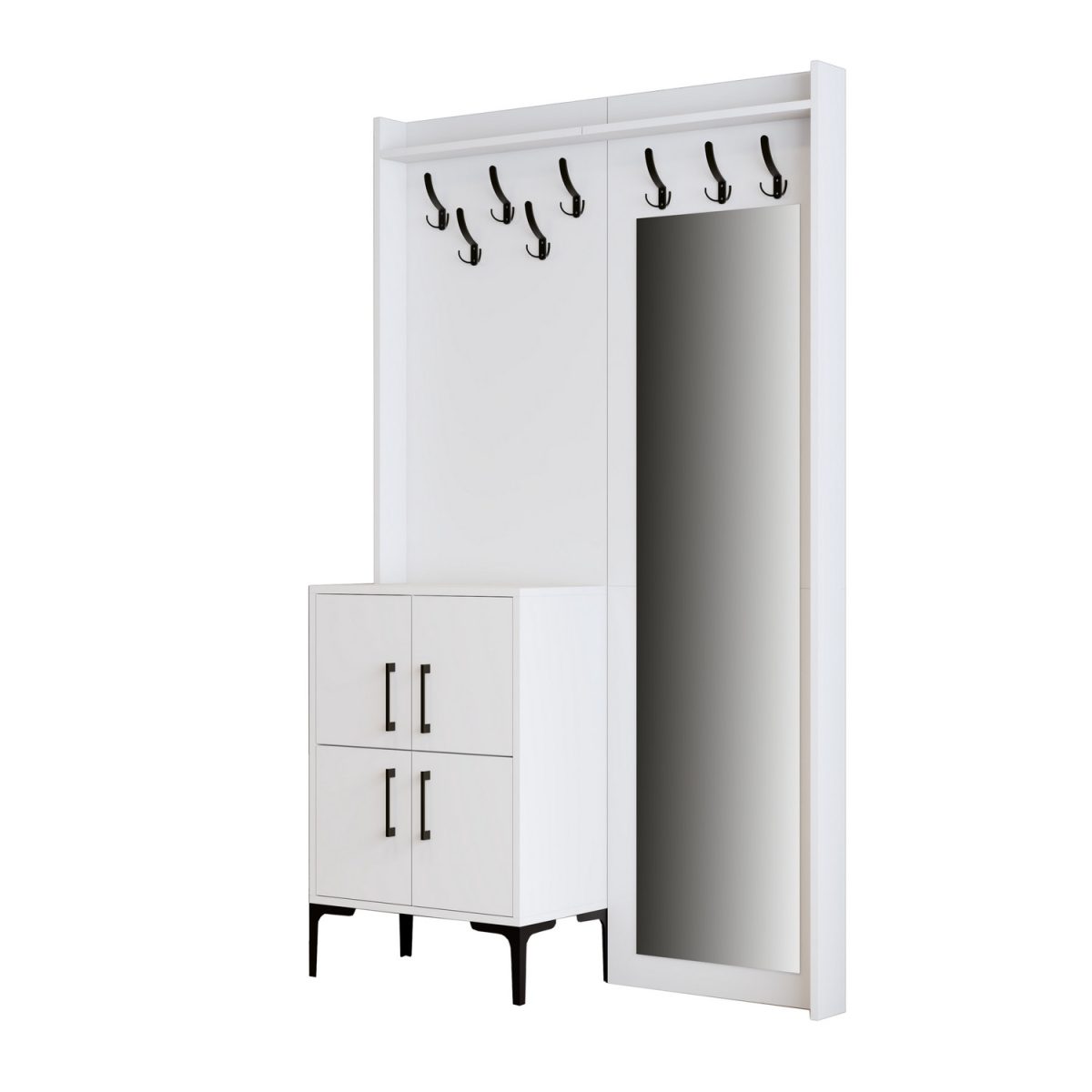 Berlin BC - White – Гардеробер за претсобје - Image 5