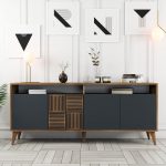 Milan - Walnut, Anthracite – Конзола