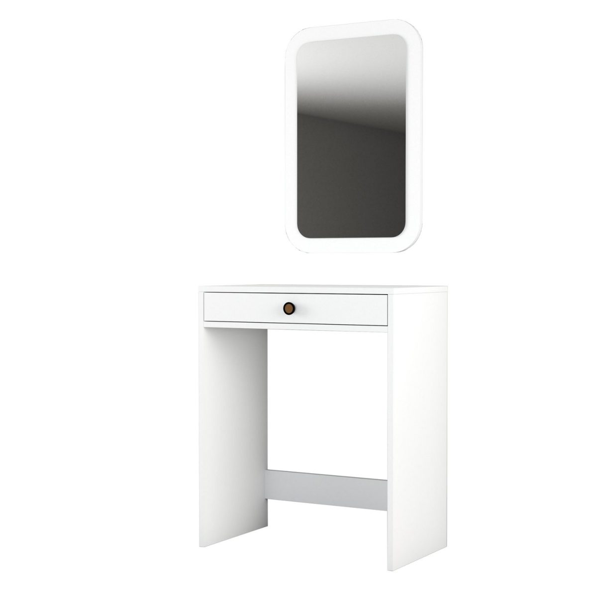 Lizbon Mirror - White – Шминкерница - Image 6