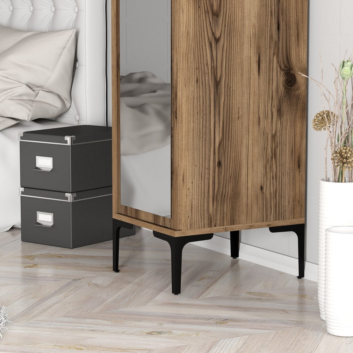 Kumsal R - Walnut – Гардеробер - Image 6