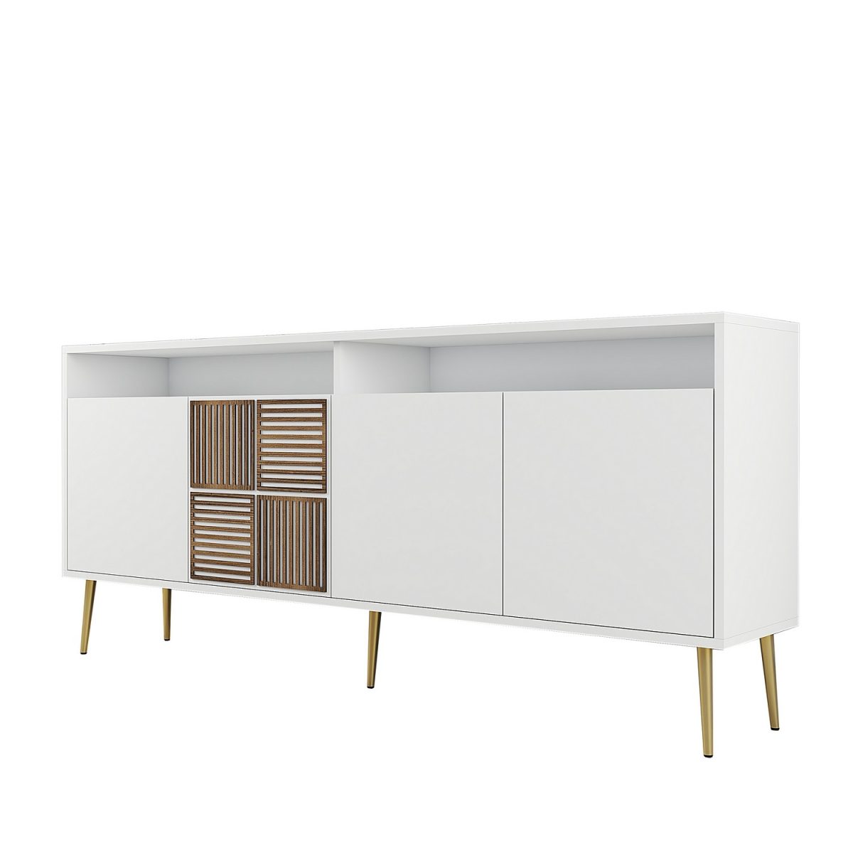 Milan - White, Gold – Конзола - Image 6