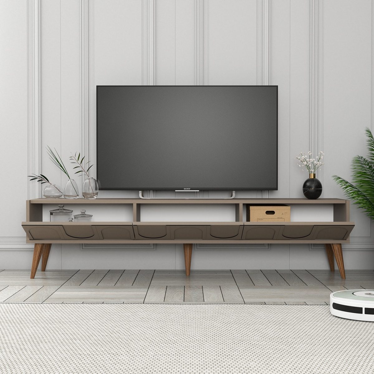 Lyon 44 - Atlas, Walnut – ТВ комода - Image 2