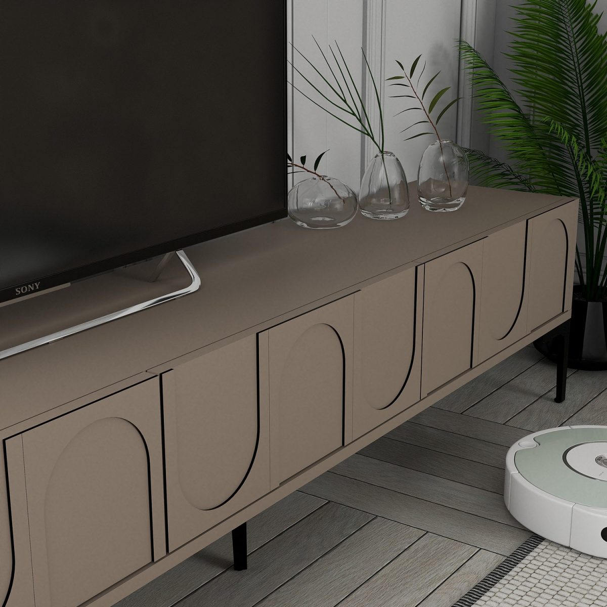 Lyon 44 - Atlas, Walnut – ТВ комода - Image 4