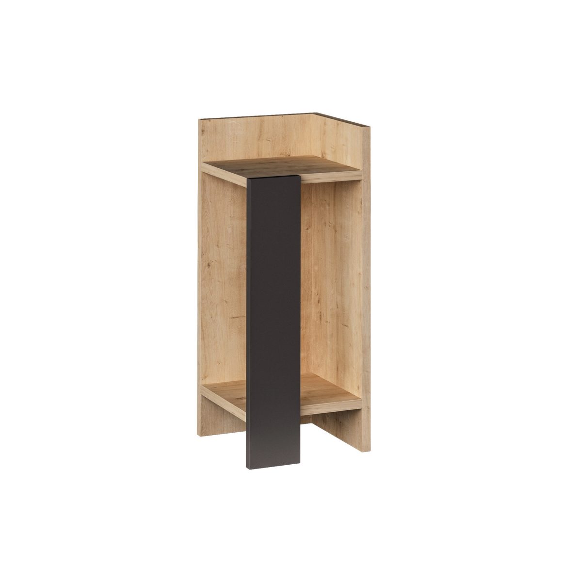 Elos Right - Oak, Anthracite – Ноќна масичка - Image 2
