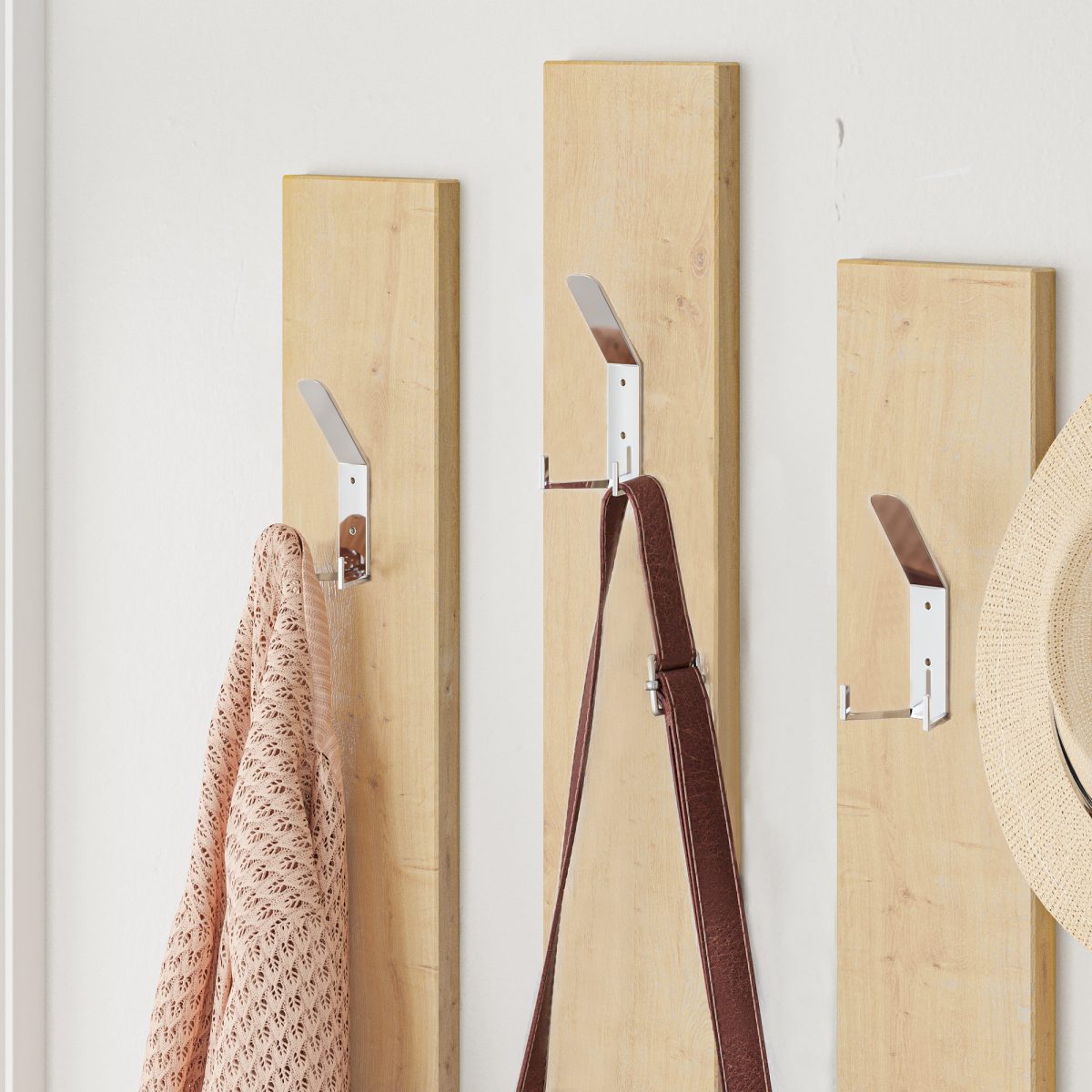 Ramda - Oak – Гардеробер за претсобје - Image 5