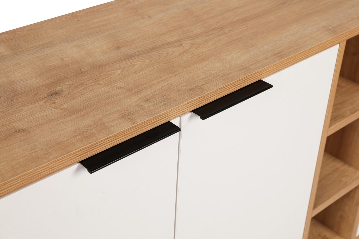 Clara Console - Oak, White – Конзола - Image 12