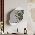 Cloud Storage Bathroom Wall Mirror - White – Кабинет за бања
