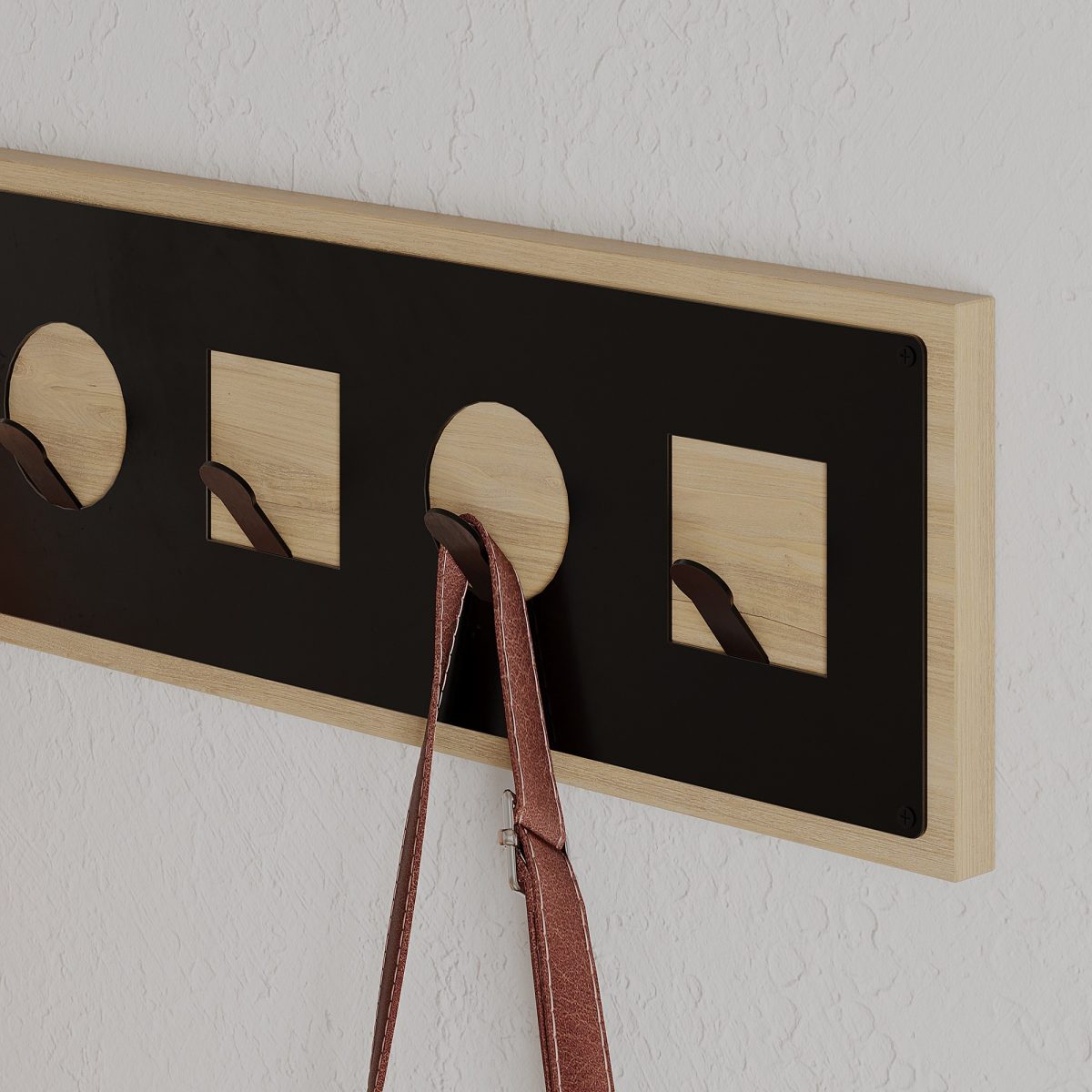 Icon Hanger - Sapphire, Oak – Закачалка за палто - Image 2