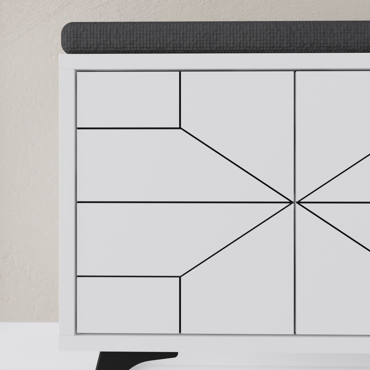 Dune Bench - White – Чевларник - Image 6