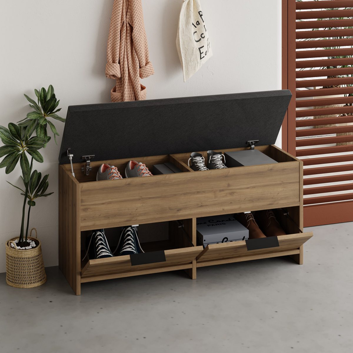 Cove Shoe Bench - Hitit – Чевларник - Image 4