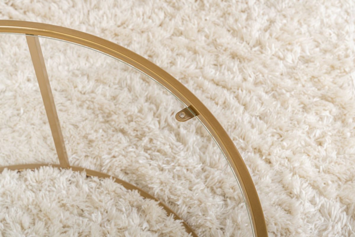 Aurum - 80 - Gold, Transparent – Маса за кафе - Image 4