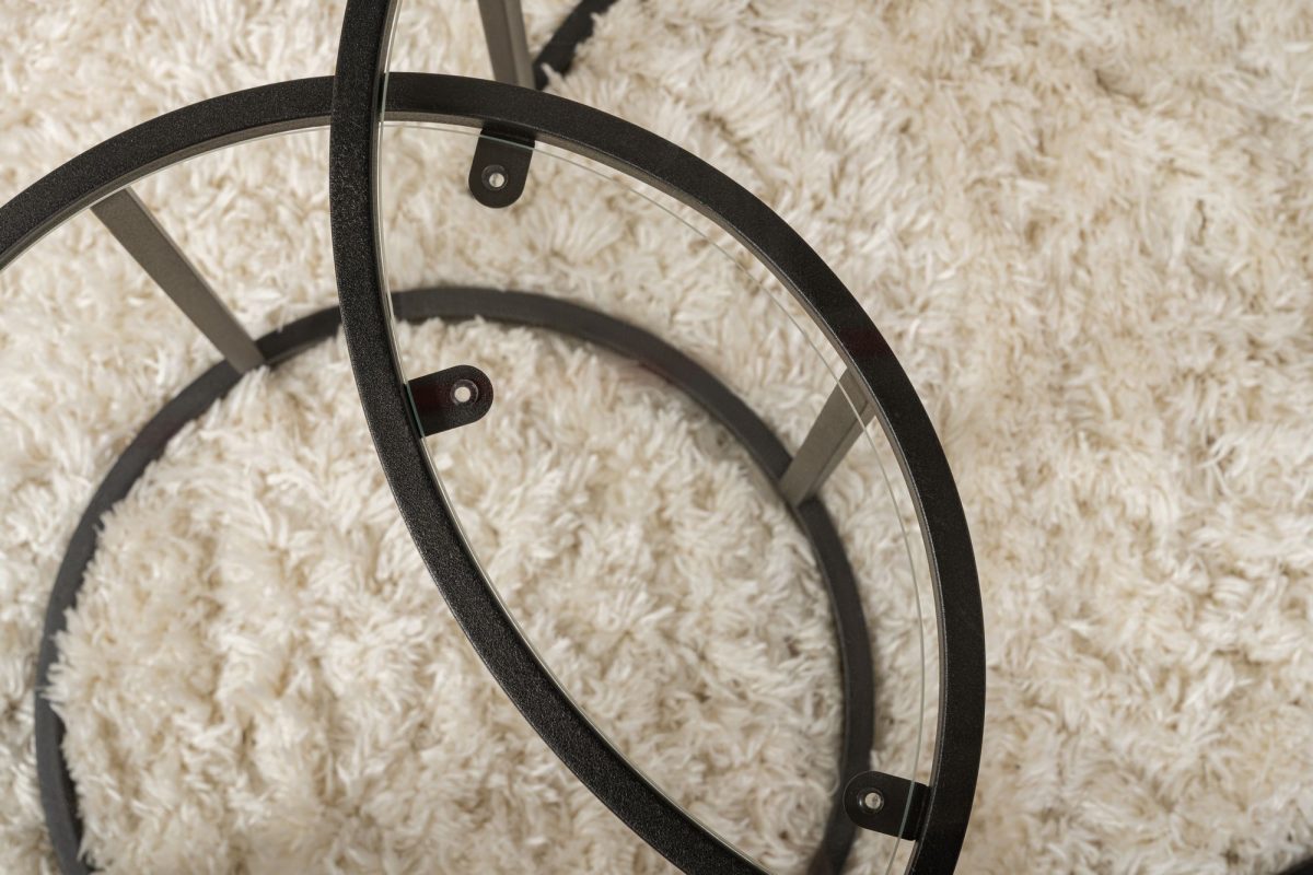 Aurum - 60, 42 - Black, Transparent – Комплет масичка за кафе - Image 5