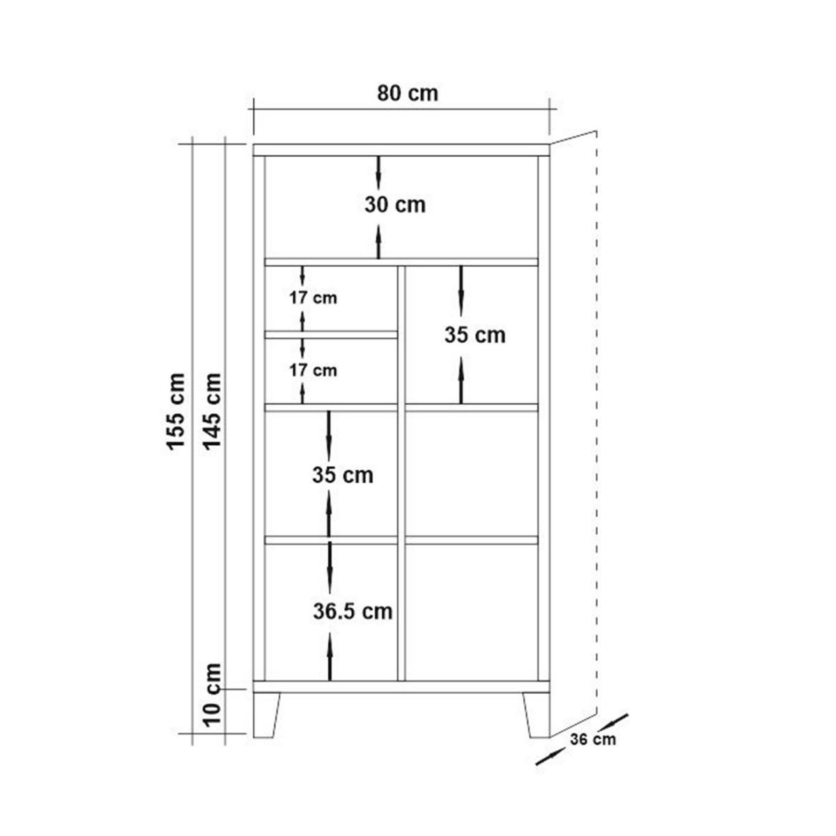 Marina Flora - 756 – Полица за книги - Image 5