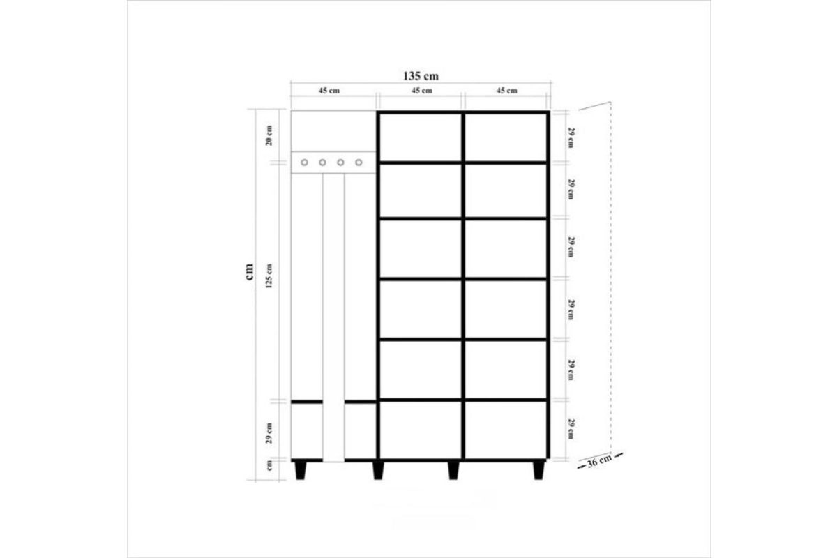 Garmanto 135-729 – Гардеробер за претсобје - Image 9