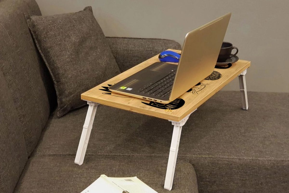 Gusto Cats - Atlantic – Стоечко биро за лаптоп - Image 2