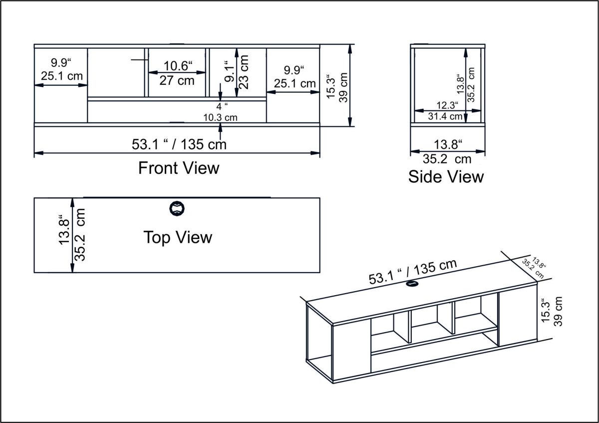Paldi - White – ТВ комода - Image 6