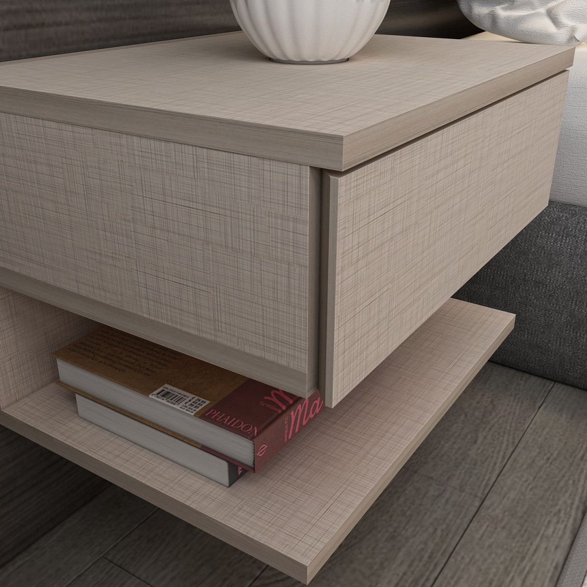 Vivid - Beige – Ноќна масичка - Image 3